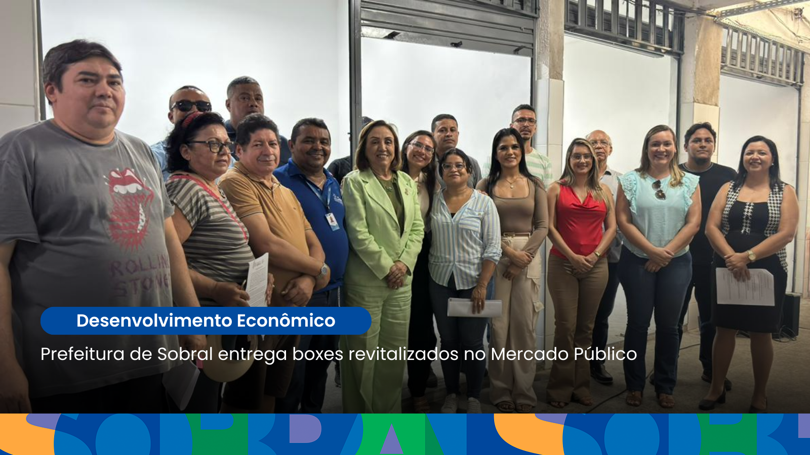 Prefeitura de Sobral entrega boxes revitalizados no Mercado Público