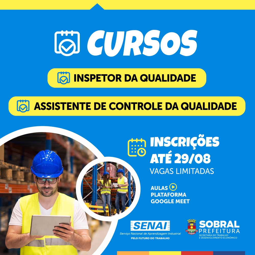 Inscrições abertas para capacitação em controle interno