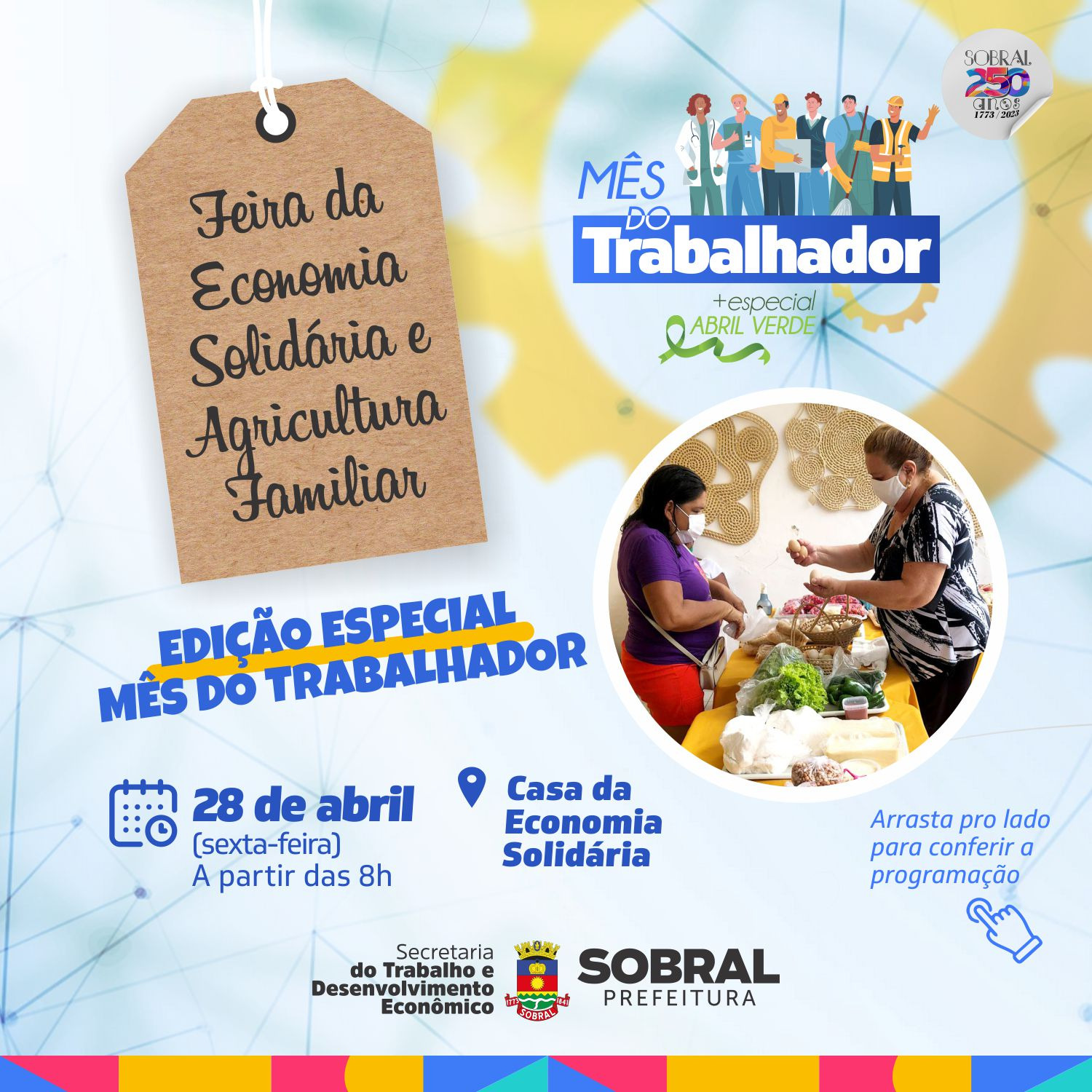 Terça feira solidária