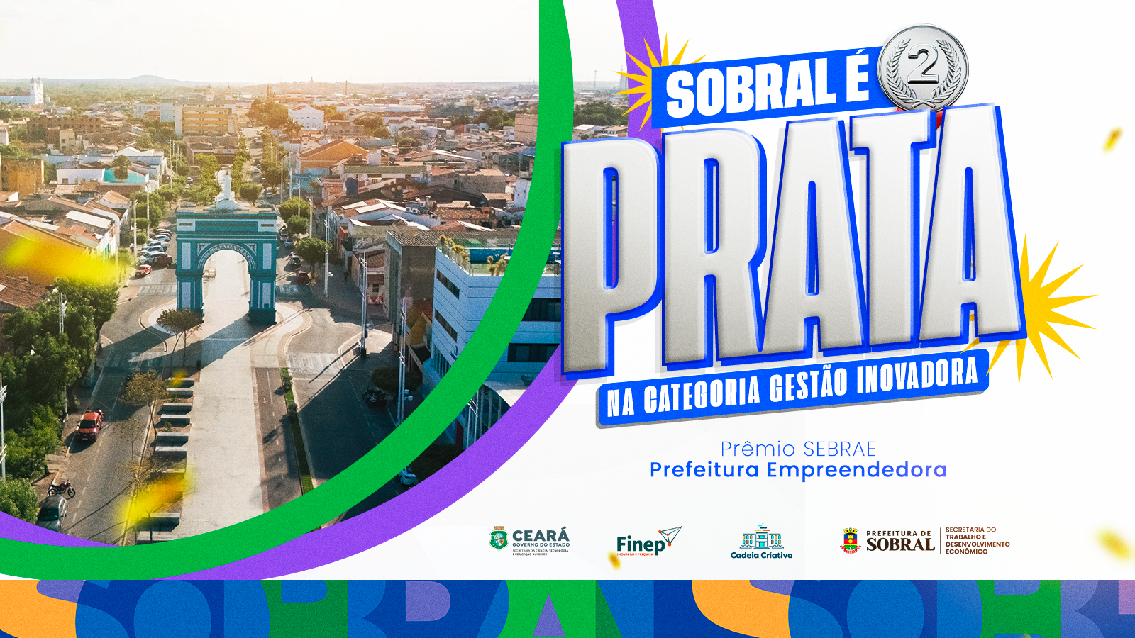 Sobral conquista Selo Prata na categoria Inovação